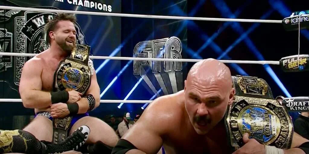 FTR win Tag Team titles at AEW Full Gear