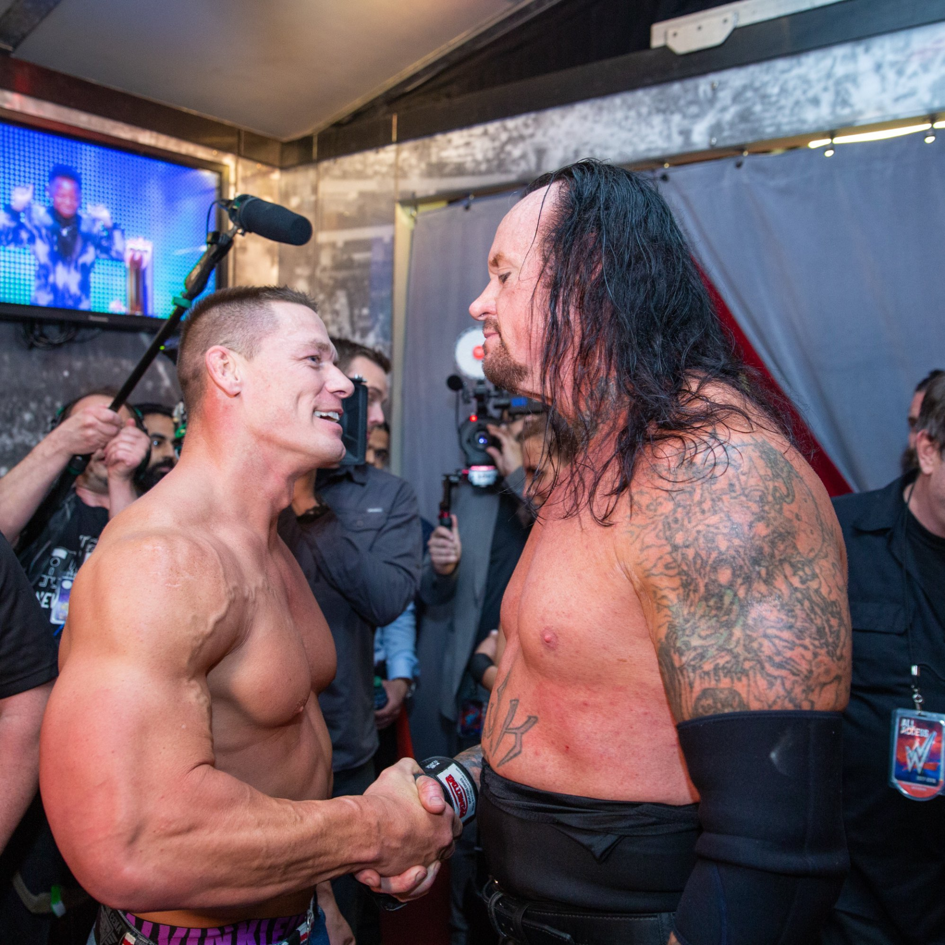 UNDERTAKER PAYS TRIBUTE TO JOHN CENA
